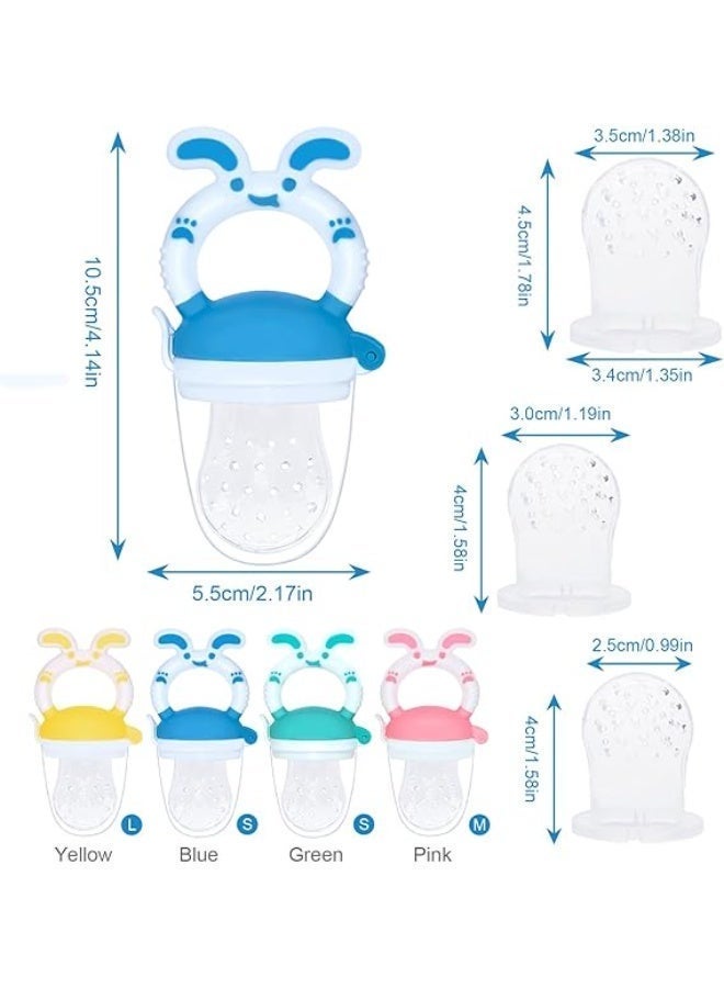 Chicco Baby Fruit Food Feeder Pacifier - Fresh Food Feeder, Infant Fruit Teething Teether Toy for 3-24 Months - Image 5